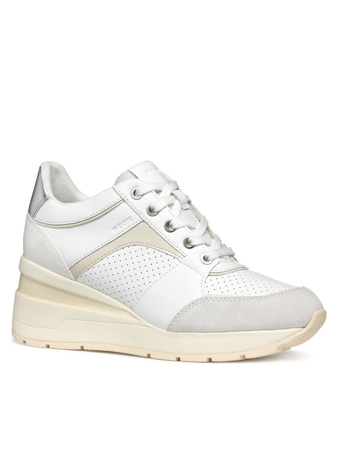 Geox Sneakers Geox D Zosma D558LA 08522 C1352 Bianco