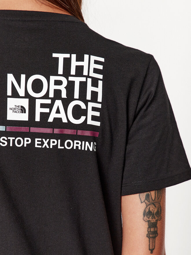 The North Face The North Face Marškinėliai Foundation Graphic NF0A86XN Juoda Regular Fit