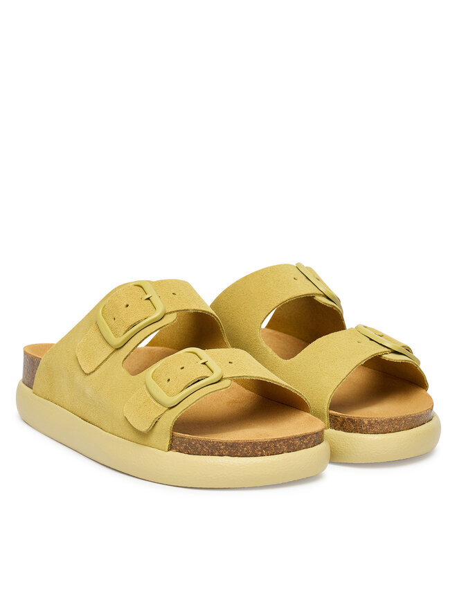Scholl Pantoletten Scholl Noelle Chunky F01218 Gelb