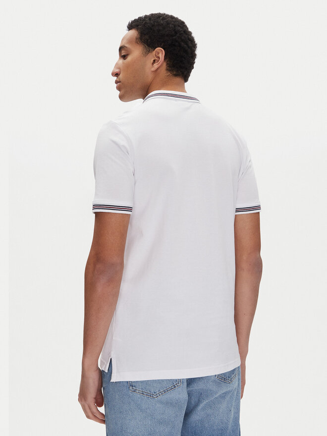 Fila Fila Poloshirt Lubeek FAM0898 Weiß Regular Fit