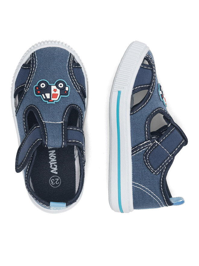Action Boy Pantofole Action Boy CF2457-5 Blu
