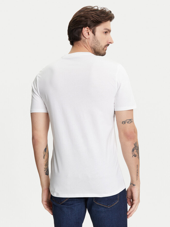 Guess Guess Marškinėliai M5YI44 KBW41 Balta Regular Fit