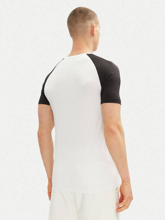BOSS BOSS Camiseta 50539114 Blanco Slim Fit