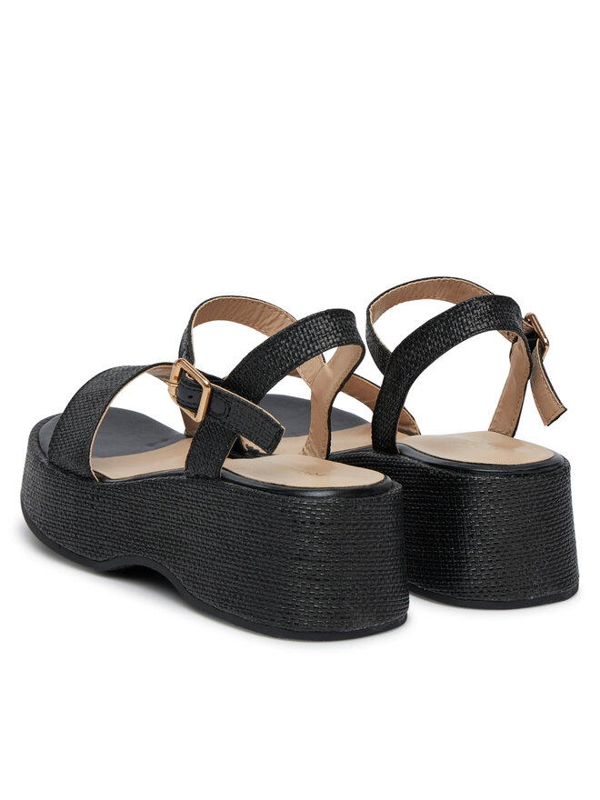 DeeZee Sandały DeeZee DXJ220515 Czarny