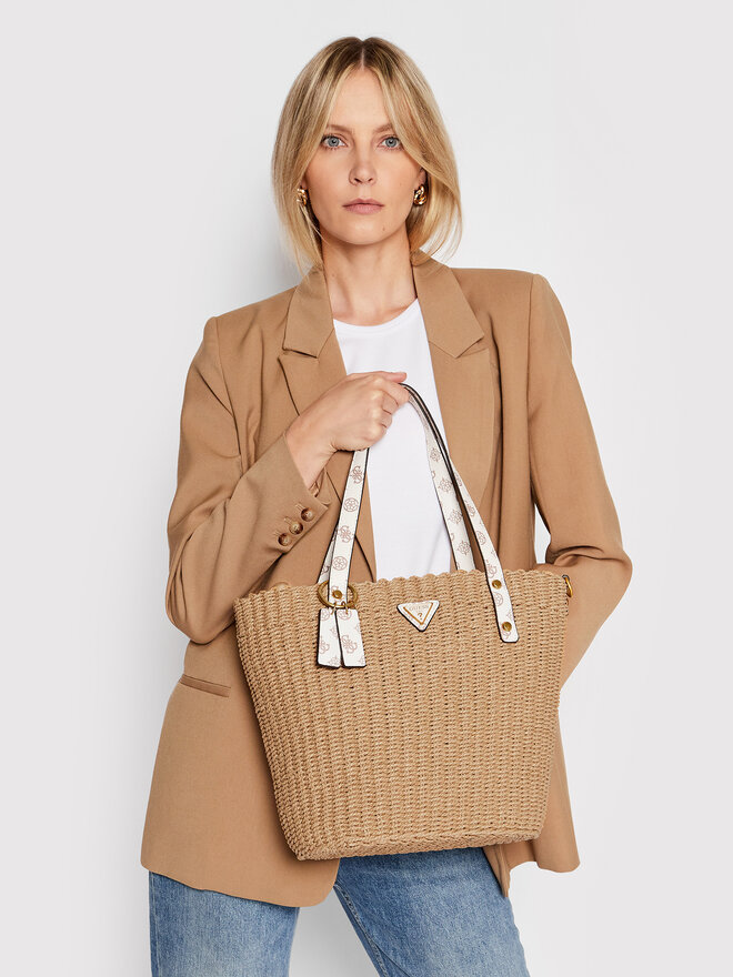 Torebka Guess Lilica Shopper HWWL84 26230 Brązowy | eobuwie