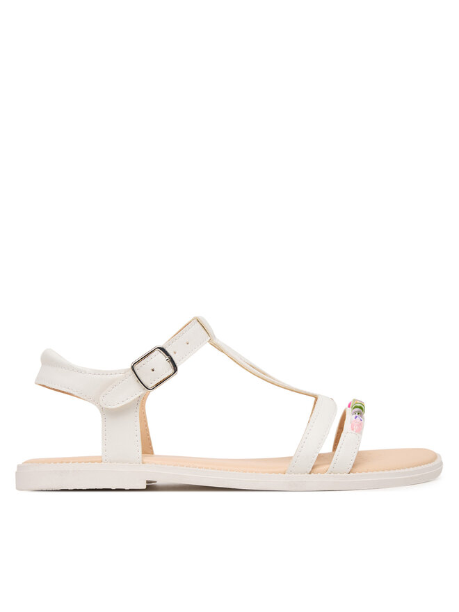 Geox Sandalen Geox Jr Sandal Karly J6535H 000BC C1000 D Weiß