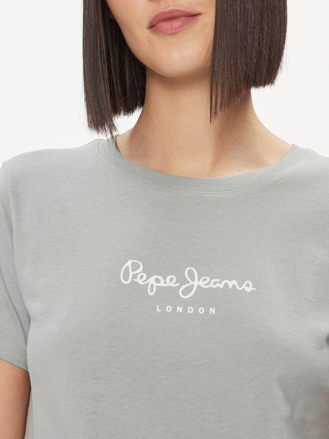 Pepe Jeans Pepe Jeans T-Shirt Wendy PL505480 Grün Regular Fit