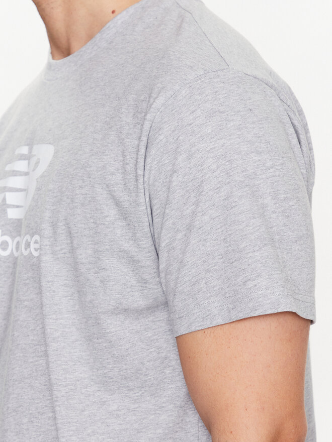 New Balance New Balance T-Shirt MT31541 Grau Relaxed Fit