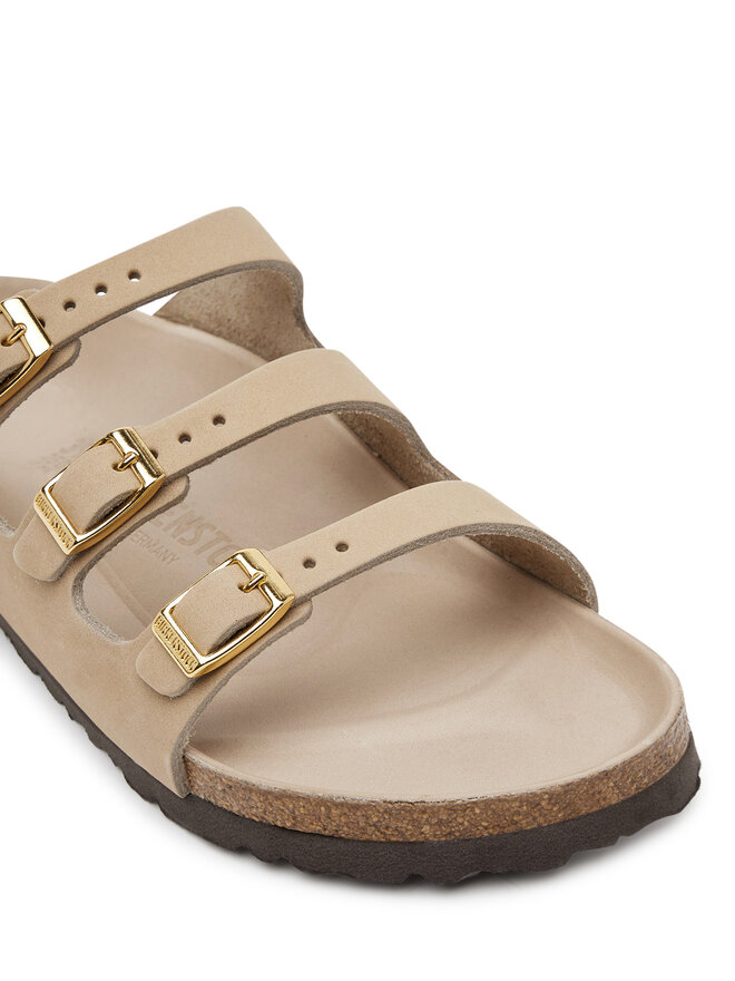 Birkenstock Pantoletten Birkenstock Florida Fresh 1029480 Beige