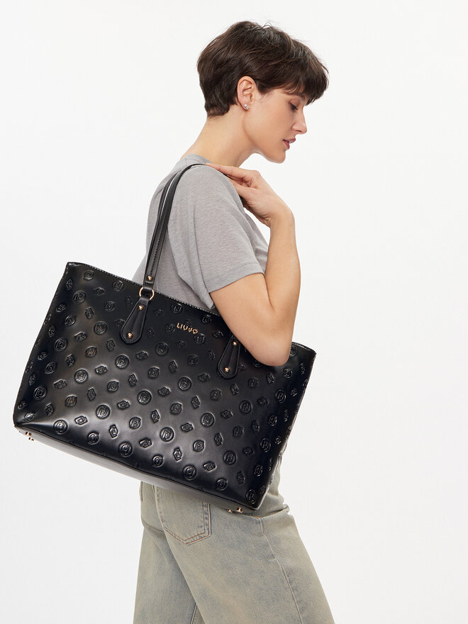 Liu Jo Táska Liu Jo M Tote AA4083 E0037 Fekete