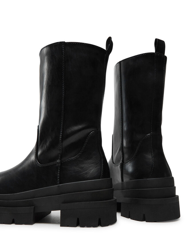 ONLY Shoes Bokacsizma ONLY Shoes 15329822 Fekete