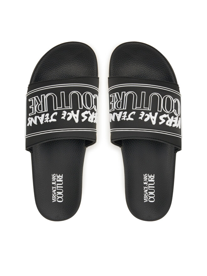 Versace Jeans Couture Papucs Versace Jeans Couture 78YA3SQ3 Fekete