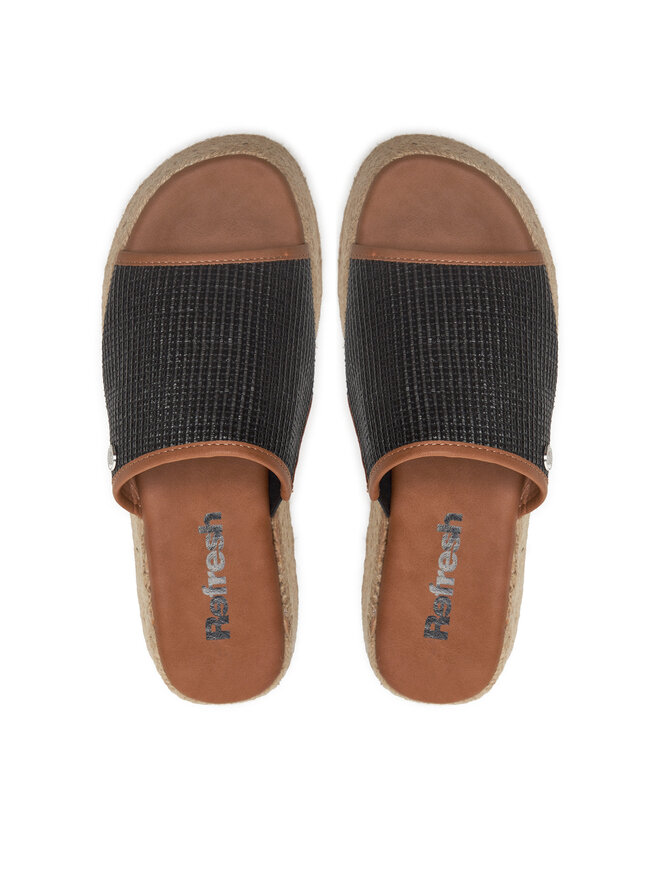 Refresh Espadrilky Refresh 171758 Čierna