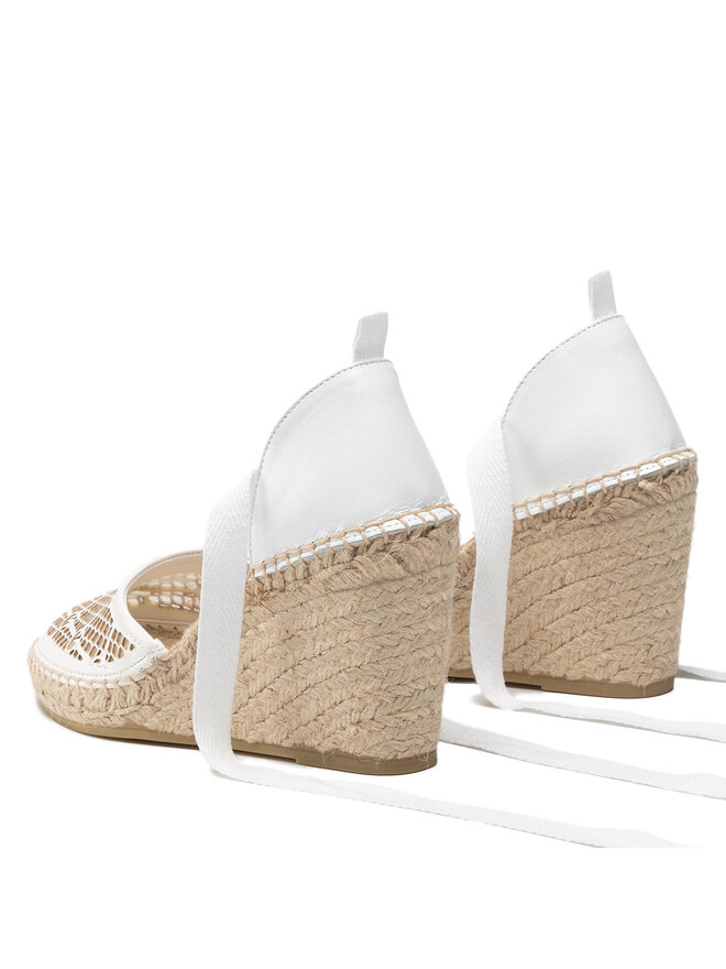 PINKO Εσπαντρίγιες PINKO Patty Sandalo PE 22 BLKS1 1H211A Y86A Λευκό