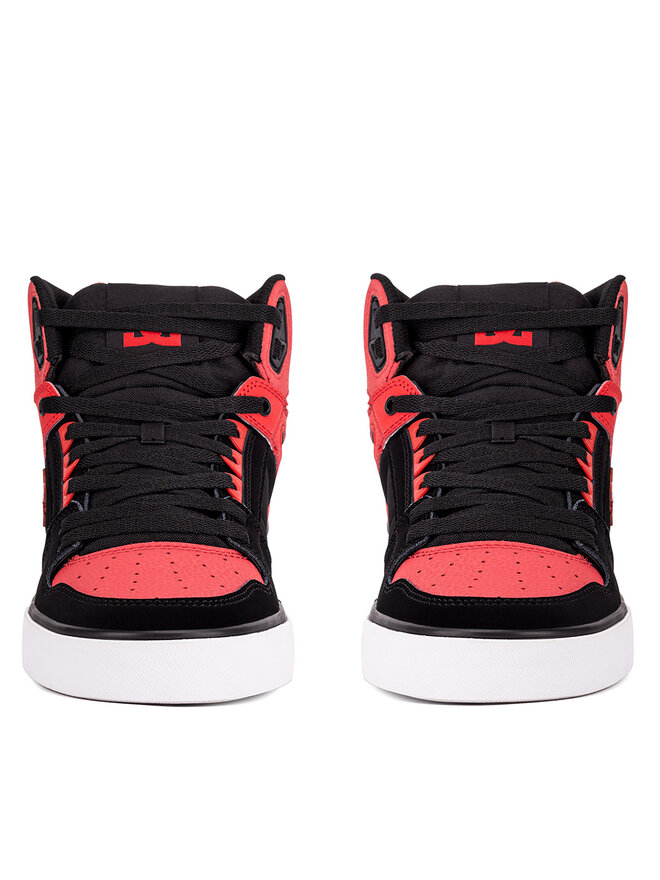 DC Sneakersy DC PURE HIGH-TOP WC ADYS400043-FWB Červená