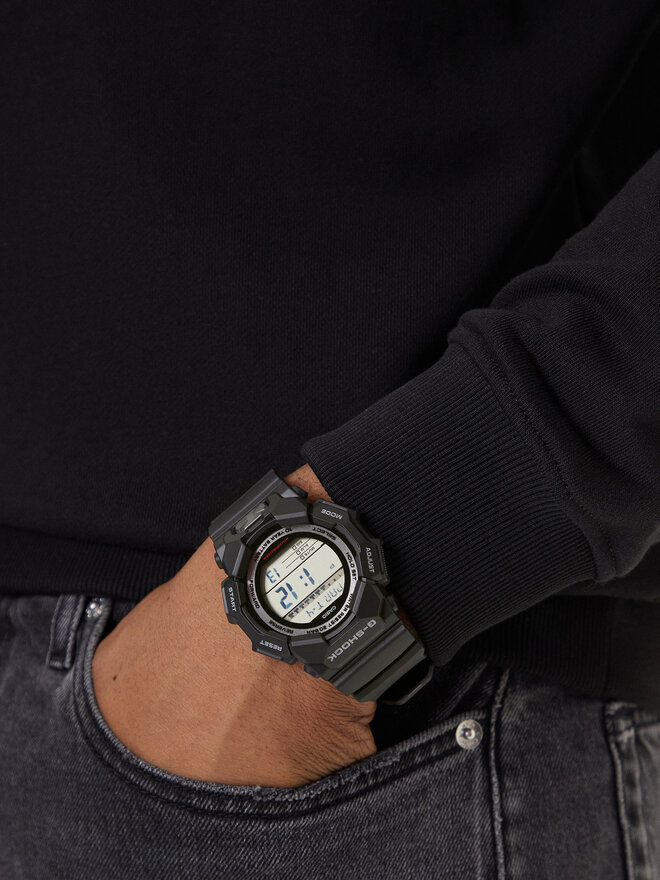 G-Shock Годинник G-Shock GD-010-1ER Чорний