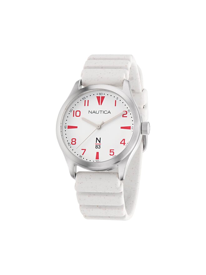 Nautica Zegarek Nautica NAPHBS403 Biały