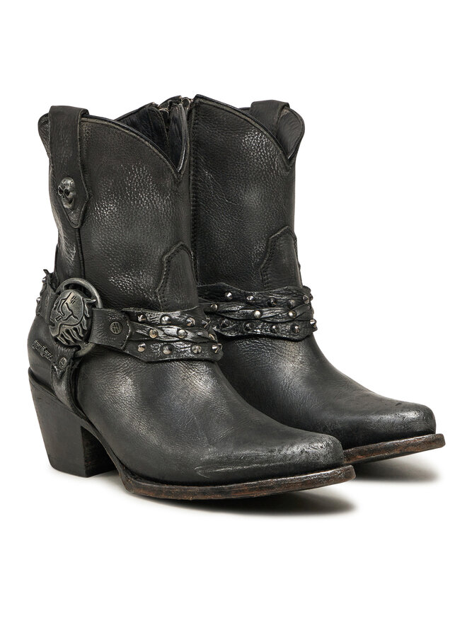NEW ROCK Stivali texani NEW ROCK M-WSTM005-S1 Nero