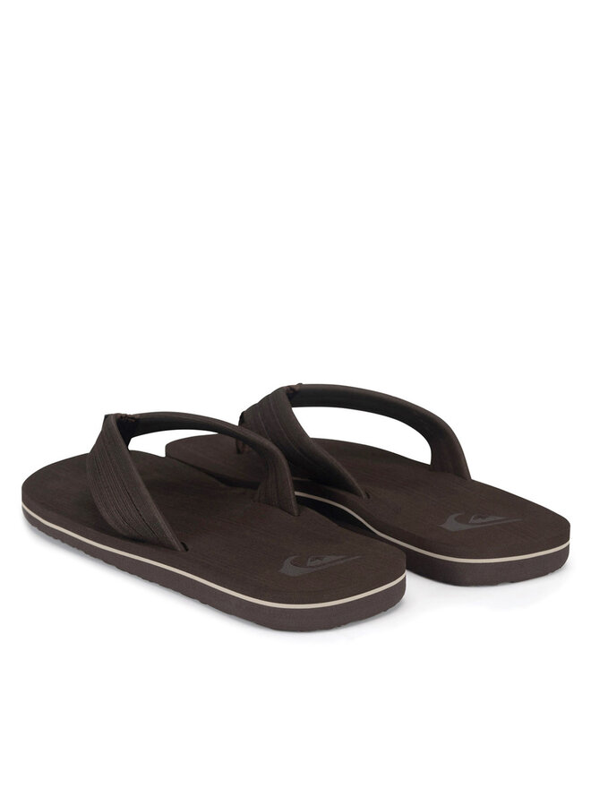 Quiksilver Zehentrenner Quiksilver MOLOKAI LAYBACK TEXTURED AQYL101266 CVJ1 Braun