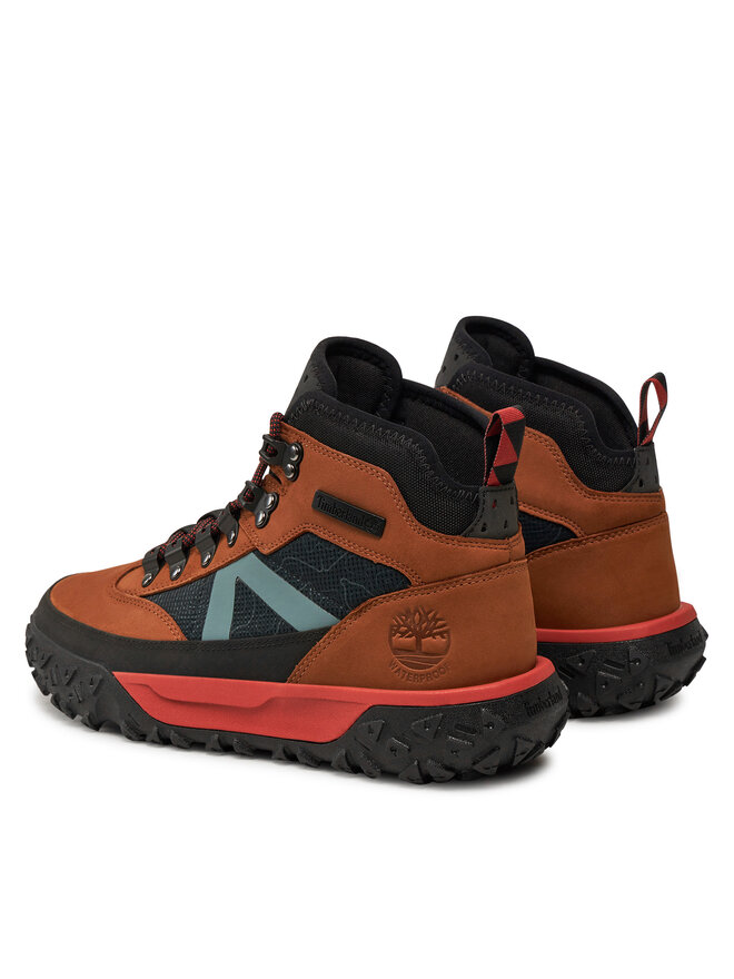 Timberland Tenisice Timberland Gs Motion 6 Mid F/L Wp TB1A67M8F131 Smeđa