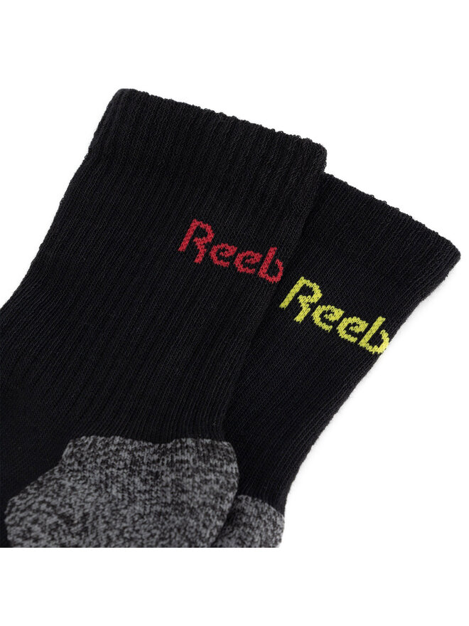 Reebok 2er-Set hohe Unisex-Socken Reebok R0418-SS24 (2-pack) Schwarz