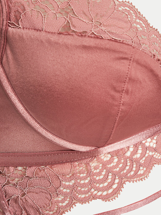 Hunkemöller Hunkemöller Bralette melltartó Lainey 205443 Rózsaszín