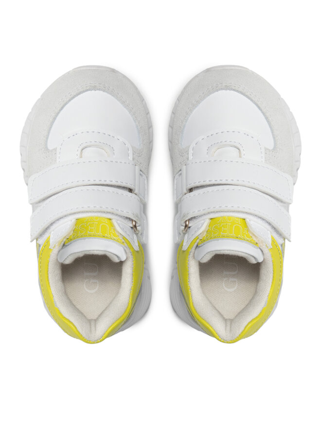 Guess Tenisice Guess Luigi Velcro FT5LUS ELE12 Bijela