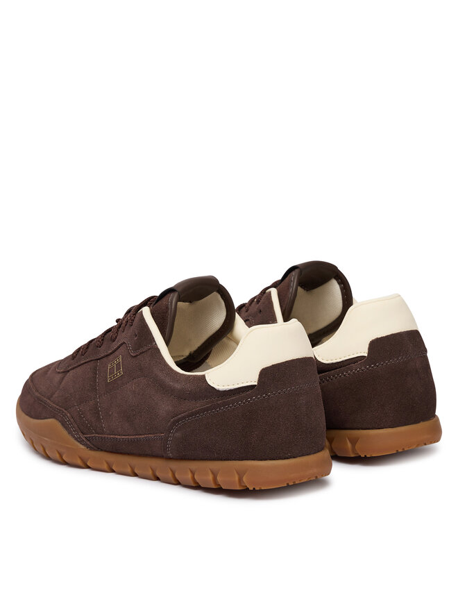 Tommy Jeans Sneakers Tommy Jeans Tommy Jeans Low Suede Runner EM0EM01800 Braun