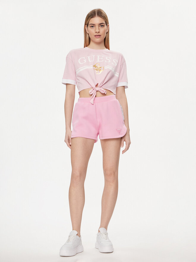 Guess Guess Camiseta V4GI00 I3Z14 Rosa Boxy Fit