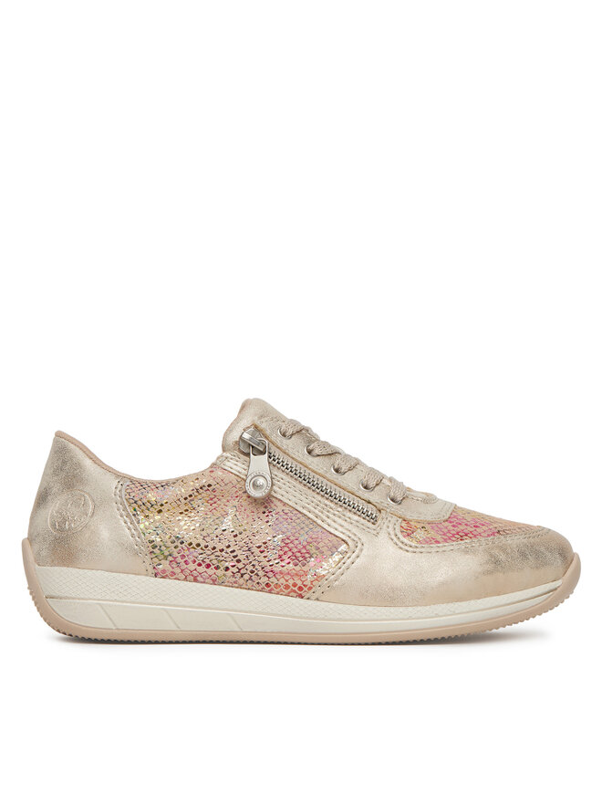 Rieker Sneakersy Rieker N1112-91 Béžová