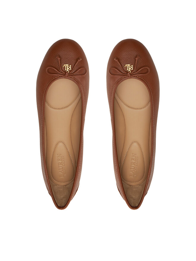 LAUREN RALPH LAUREN Bailarinas Lauren Ralph Lauren 802942766002 Marrón