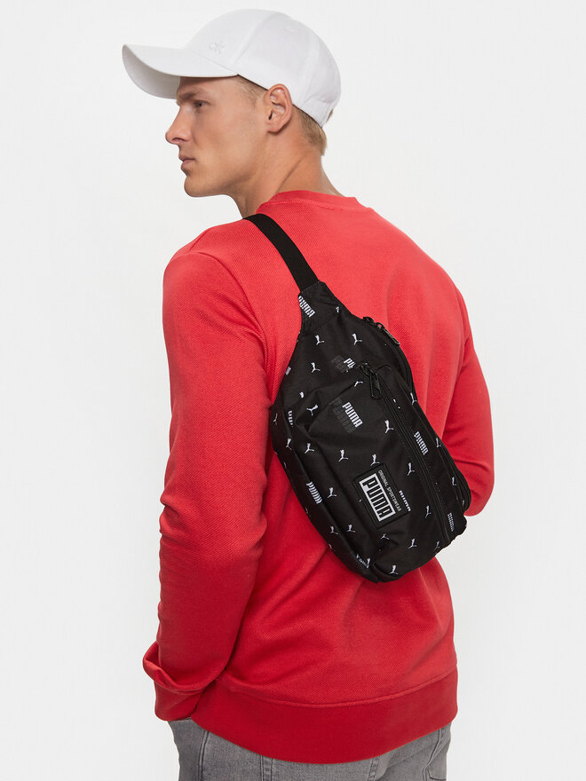 Puma Torbica oko struka Puma Academy Waist Bag 079134 Crna