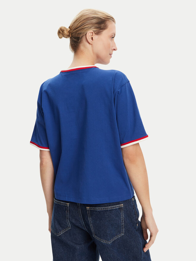 Guess Jeans Guess Jeans Camiseta W5YI19 K8HM0 Azul Regular Fit