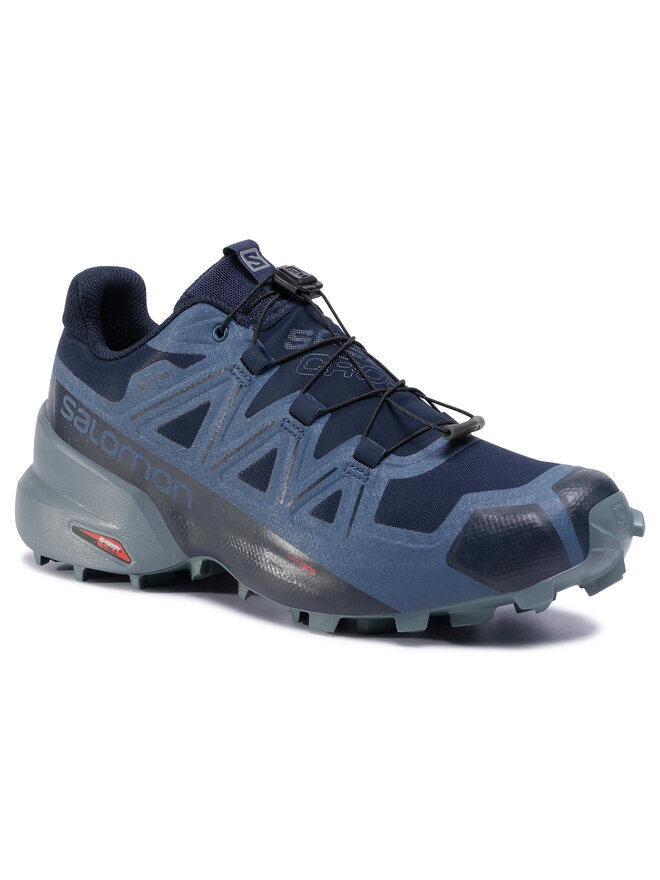 Chaussures de running Salomon Speedcross 5 Gtx GORE TEX 407963 27 V0 Bleu marine chaussures