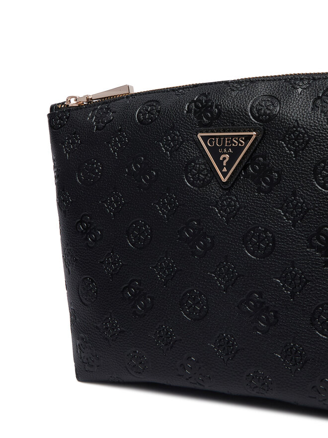 Guess Kosmetiktasche Guess Lenwood Travel TWDP21 02965 Schwarz