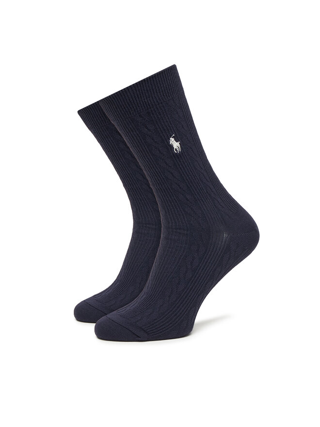 Polo Ralph Lauren Sada 3 párů dámských vysokých ponožek Polo Ralph Lauren 455923551003 Barevná