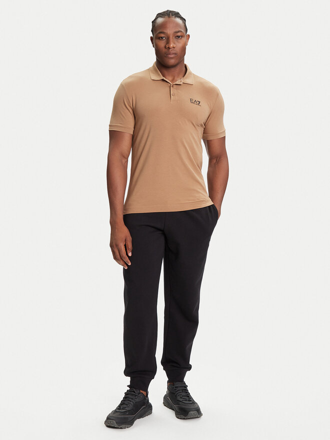 EA7 Emporio Armani EA7 Emporio Armani Polo 8NPF14 PJVQZ U6171 Beis Regular Fit