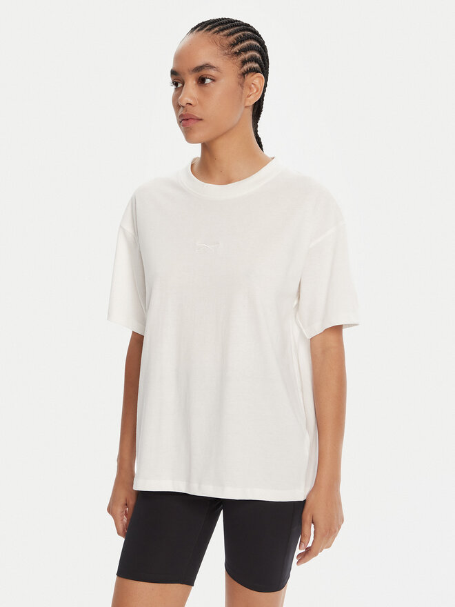 Reebok Reebok Camiseta RK25315CCW Blanco Regular Fit
