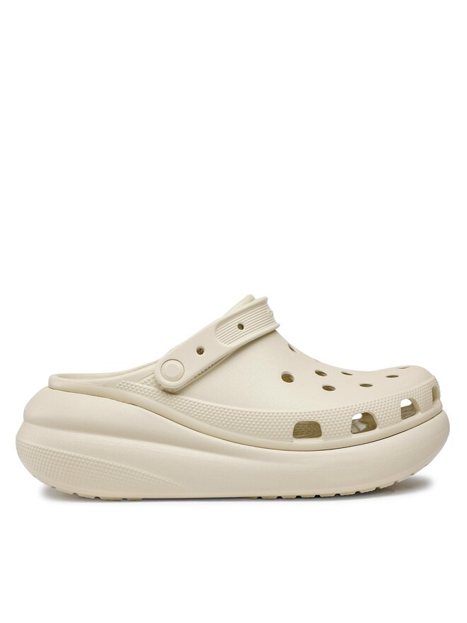 Crocs Παντόφλες Crocs Classic Crush Clog 207521 Μπεζ