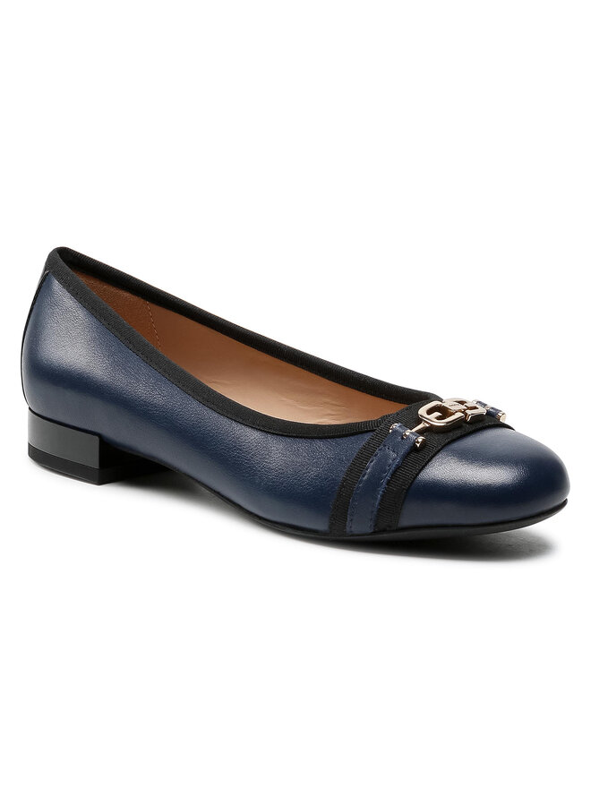 Ballerine Geox D Wistrey D D024GD 08502 C0064 Blu scuro escarpe
