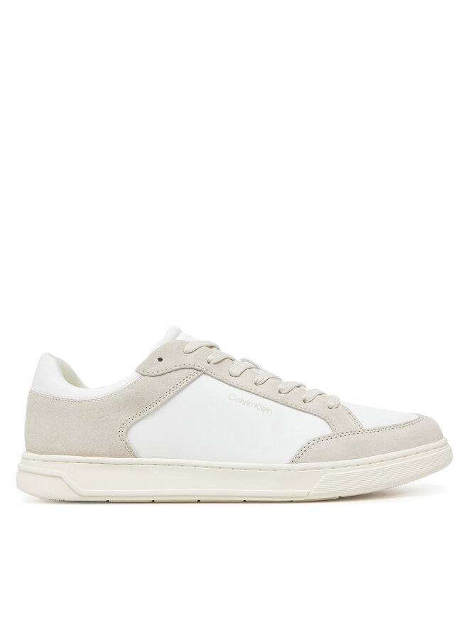 Calvin Klein Сникърси Calvin Klein Low Top Lace Up Repreve Mix HM0HM01802 Бял