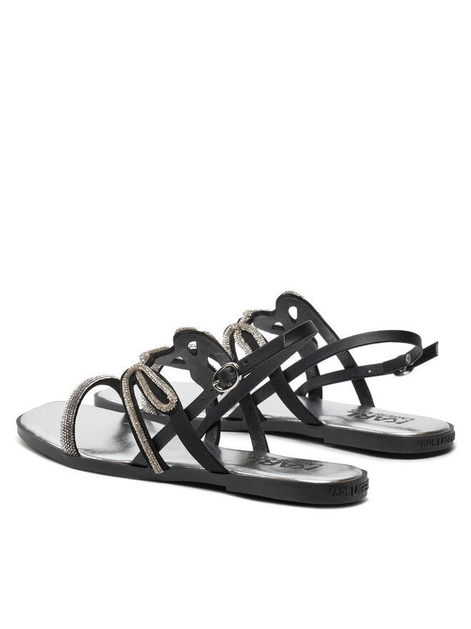 KARL LAGERFELD Sandalen KARL LAGERFELD KL87425 Silberfarben