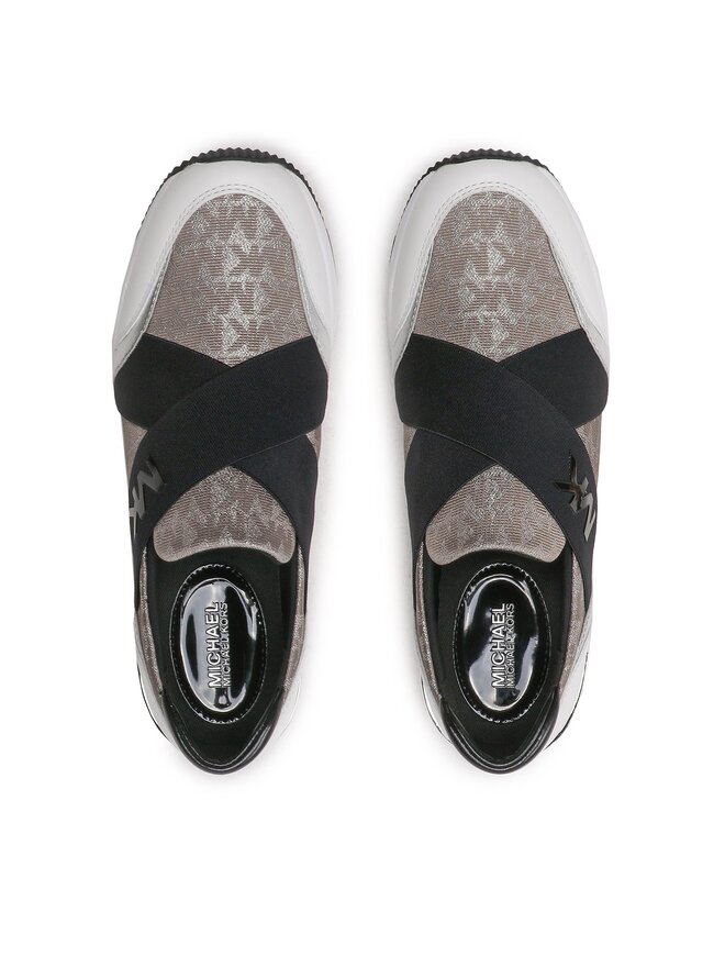 MICHAEL Michael Kors Sneakers MICHAEL Michael Kors Geena Slip On Trainer 43F2GNFP3Y Silberfarben