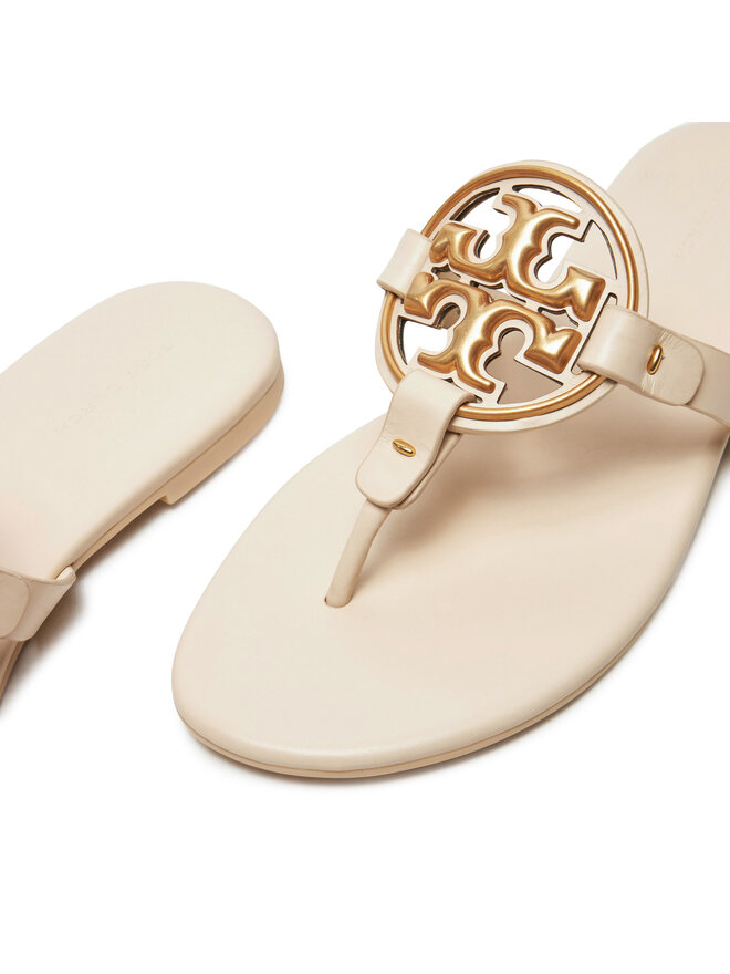 Tory Burch Japonki Tory Burch Miller 136593 Écru