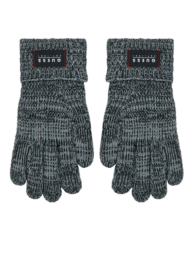 Guess Guanti da uomo Guess AM9335 POL02 Nero