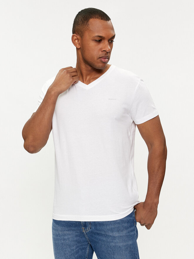 Gant Gant Pack de 2 camisetas 900002018 Blanco Regular Fit