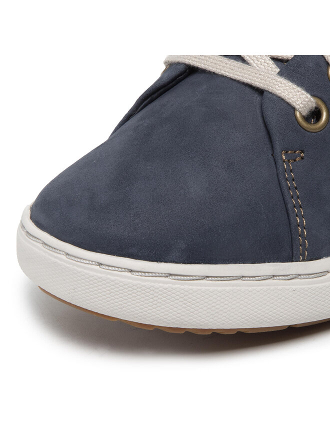 Clarks Snīkeri Clarks Nalle Lace 261635704 Tumši zils