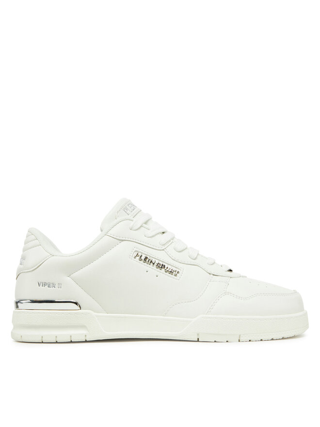 Plein Sport Sneakersy Plein Sport SAES USC0738 STE003 Biały