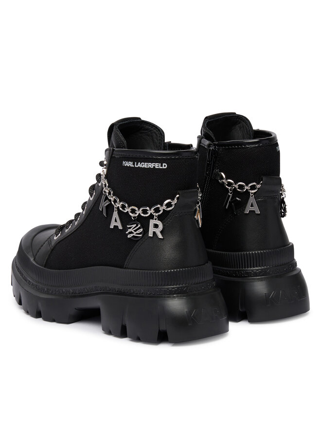 KARL LAGERFELD Schnürschuhe KARL LAGERFELD Trekka KL43536S Schwarz