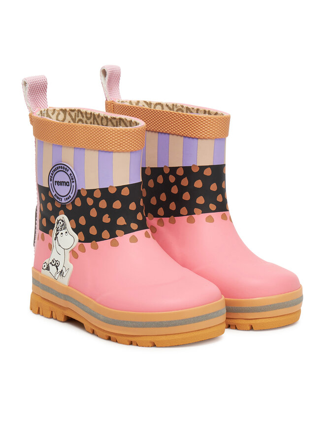 Reima Cizme de cauciuc Reima Magisk Moomin 5400001B Roz